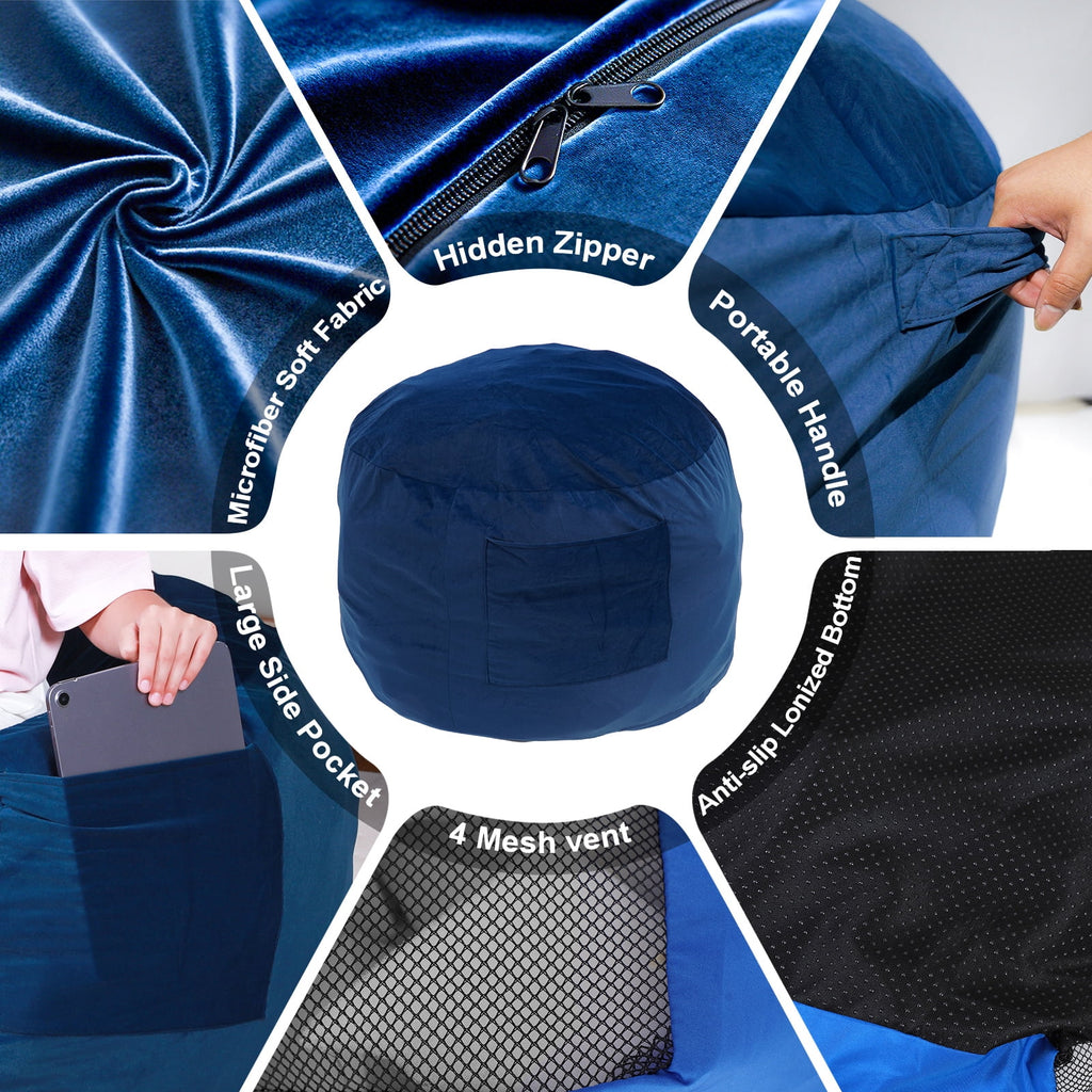 Bean Bag Chair and Sensory Crash Pad