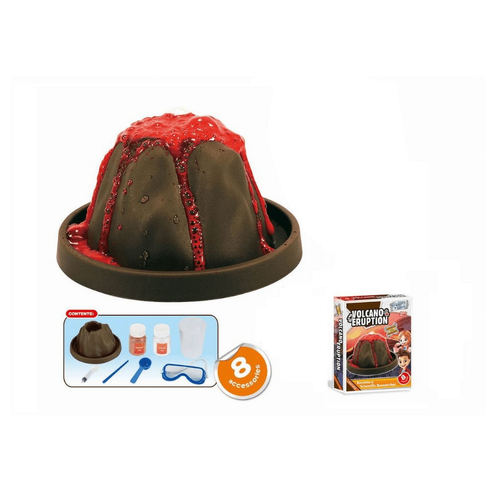DIY Educational Science Kits - Volcano Eruption
