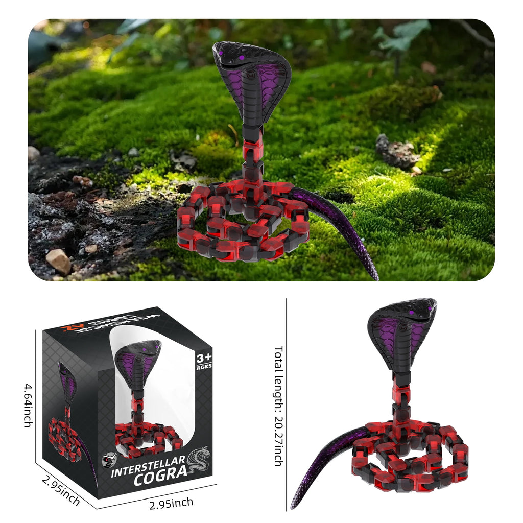 Cobra Fidget Block Toy