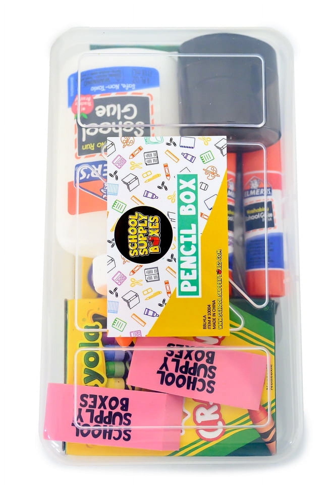School Supply Boxes - Back to School Essentials Supplies Kit Bundle (K