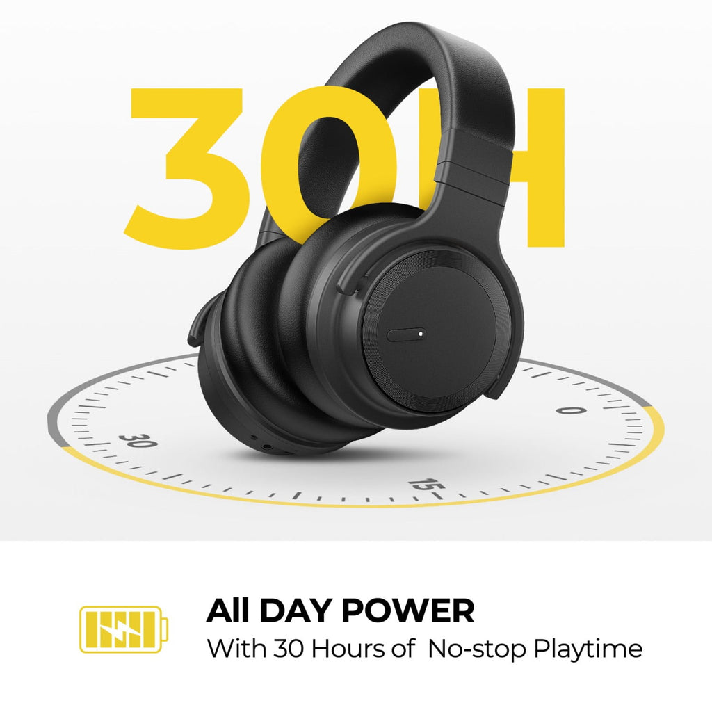 Bluetooth Headphones Noise Cancelling Headphones Wireless & Wired over