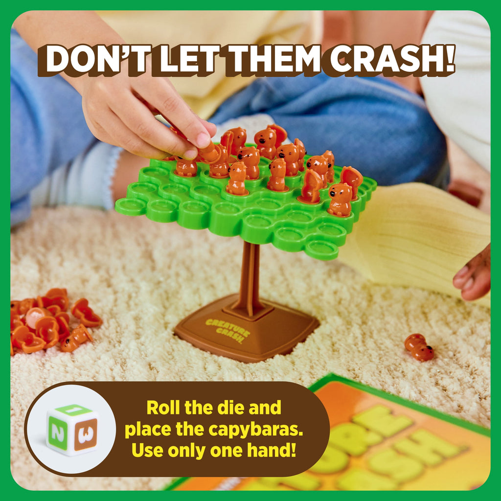 Creature Crash Capybara by Relatable, Balance Board Game for Family Fu