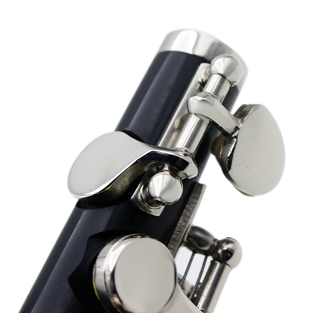Dcenta Key of C Piccolo Flute with Polish Cloth Cleaning Stick Screwdr