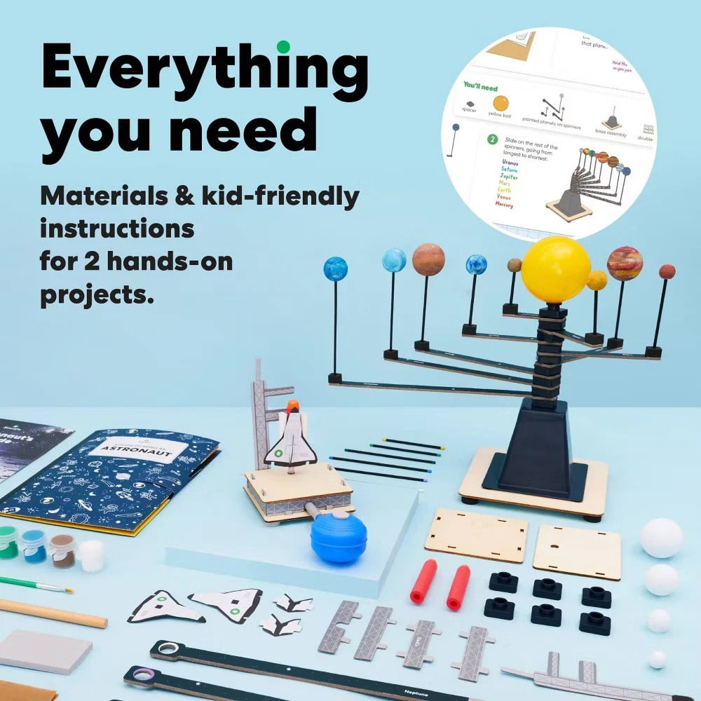 KiwiCo Astronaut Starter Kit Educational Astronomy and Creative Thinki