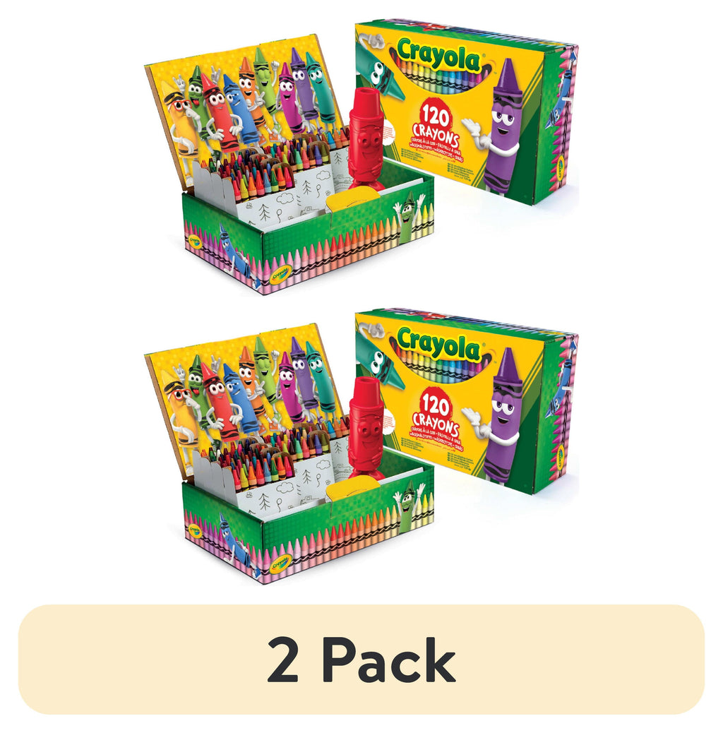 Crayola Giant Box of Crayons, 120-Colors