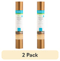(2 pack) Cricut Premium Vinyl True Brushed Permanent, 12" x 48"