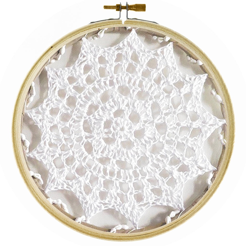 Craft County Wooden Embroidery Hoops - High Quality Needlepoint Tool f
