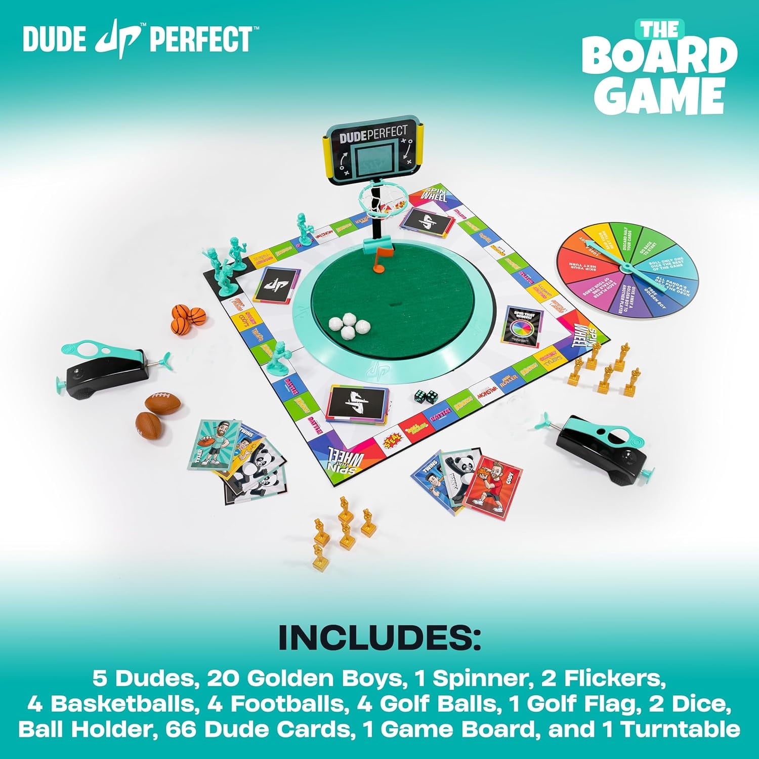 Dude Perfect The Board Game, for Kids Who Love Sports and Competitive