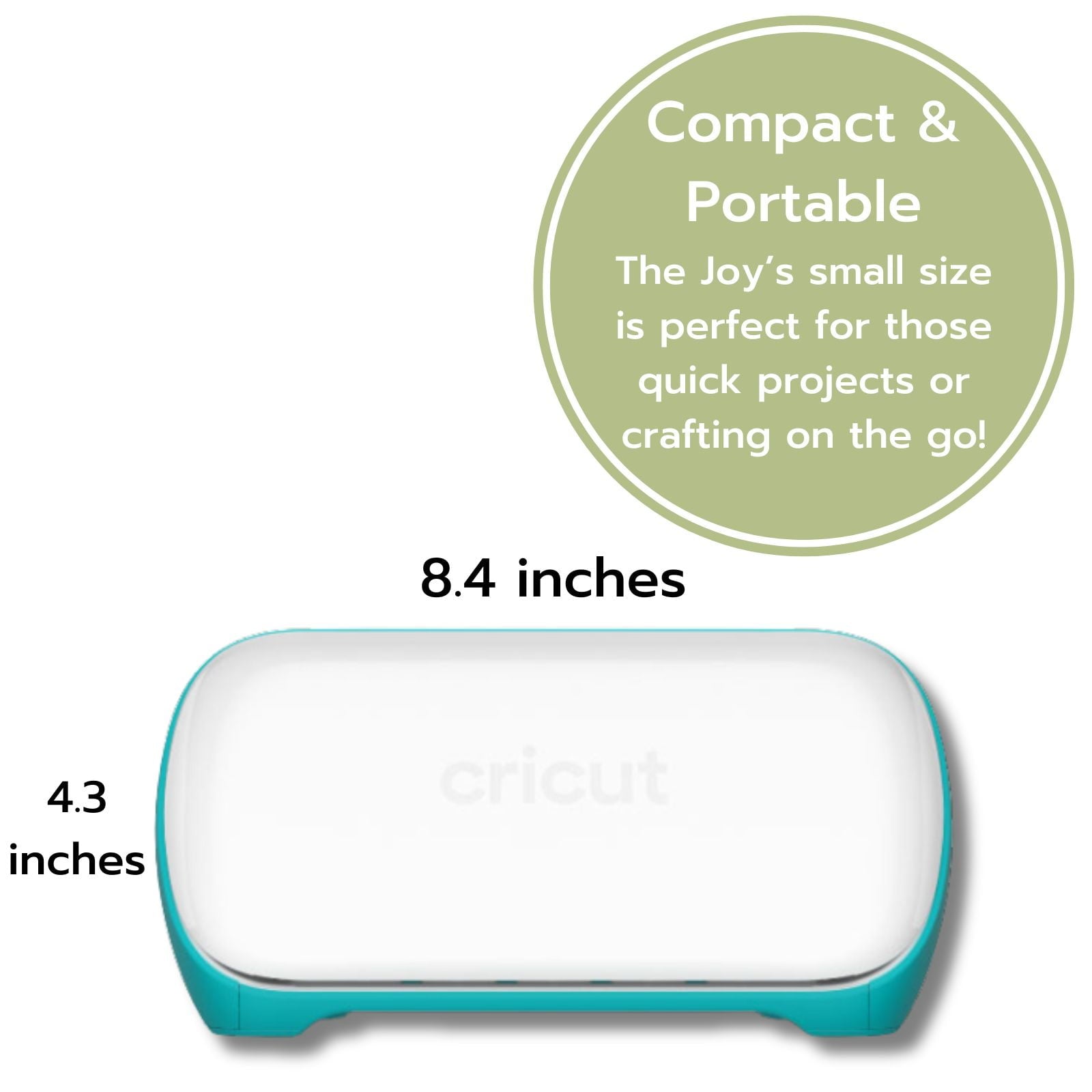 Cricut Joy Cutting Machine with Rainbow Smart Vinyl and Transfer Tape