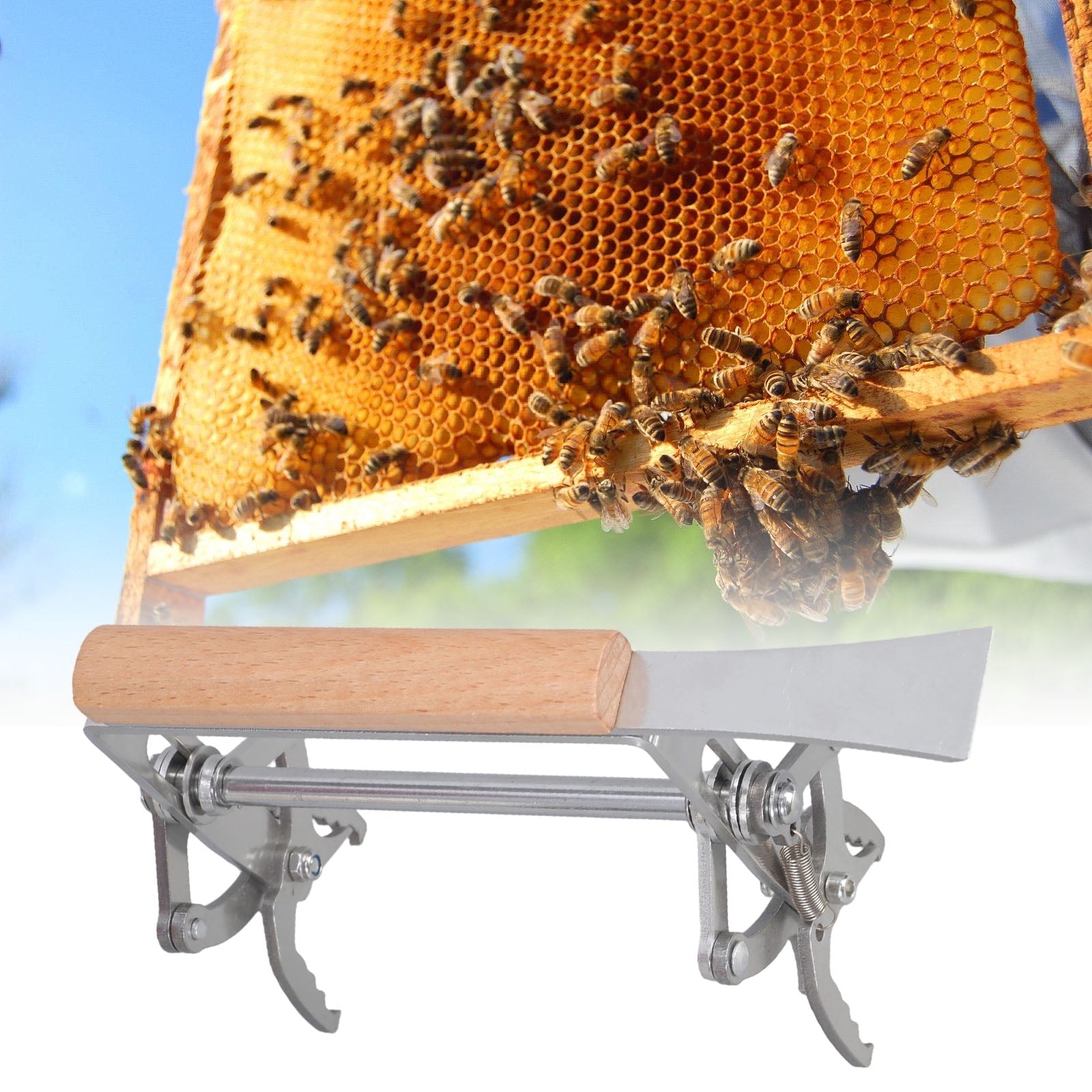 Beekeeping Frame Stainless Steel Bees Frame Holder Lifter Clip Hives F