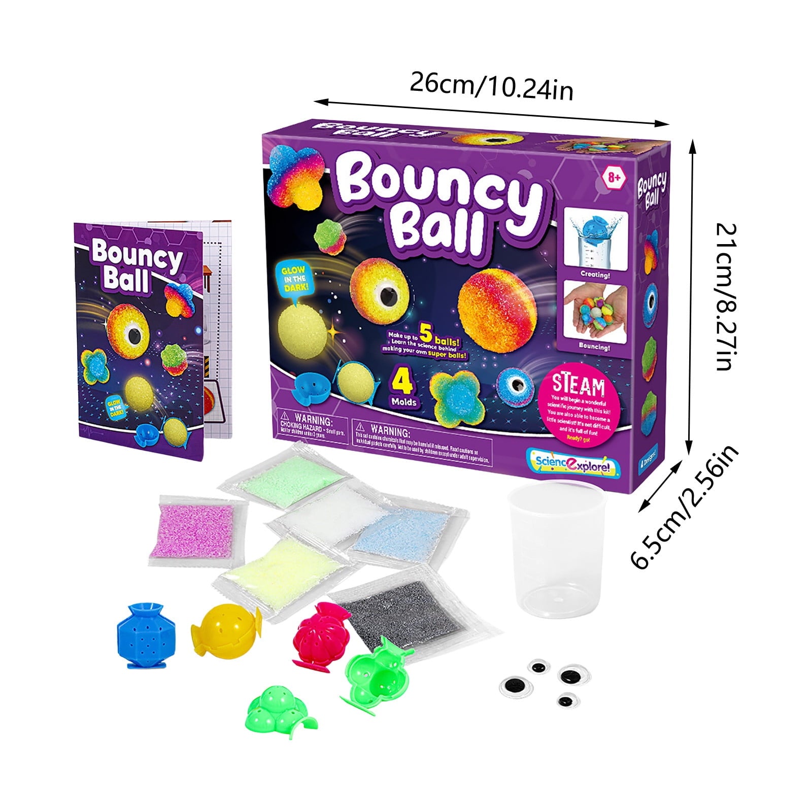 STEMA Kids DIY Soap Making Kit: Educational Science Experiment Toy For