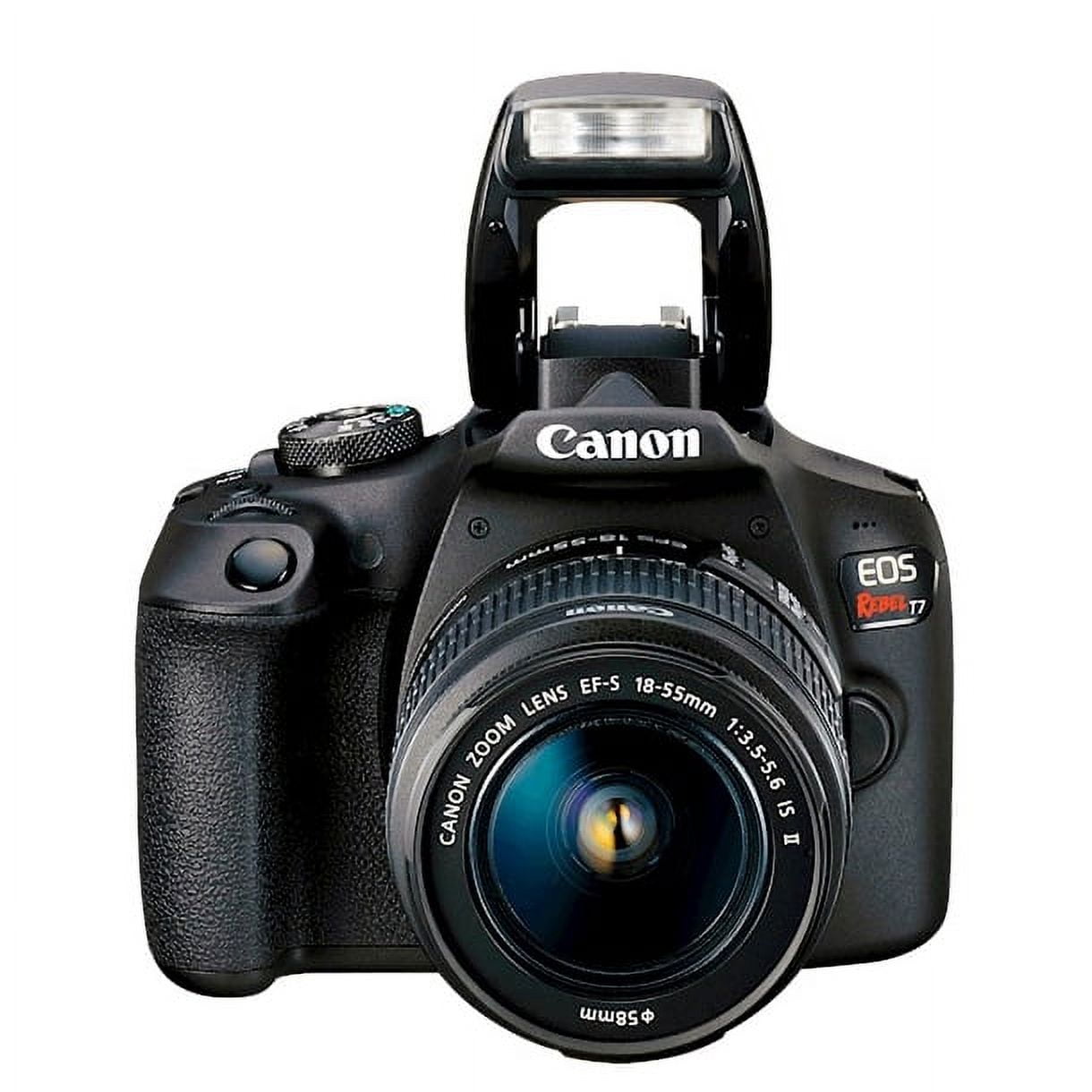 EOS Rebel T7 Digital SLR Camera with EF-S 18-55mm Lens, APS-C Sensor,
