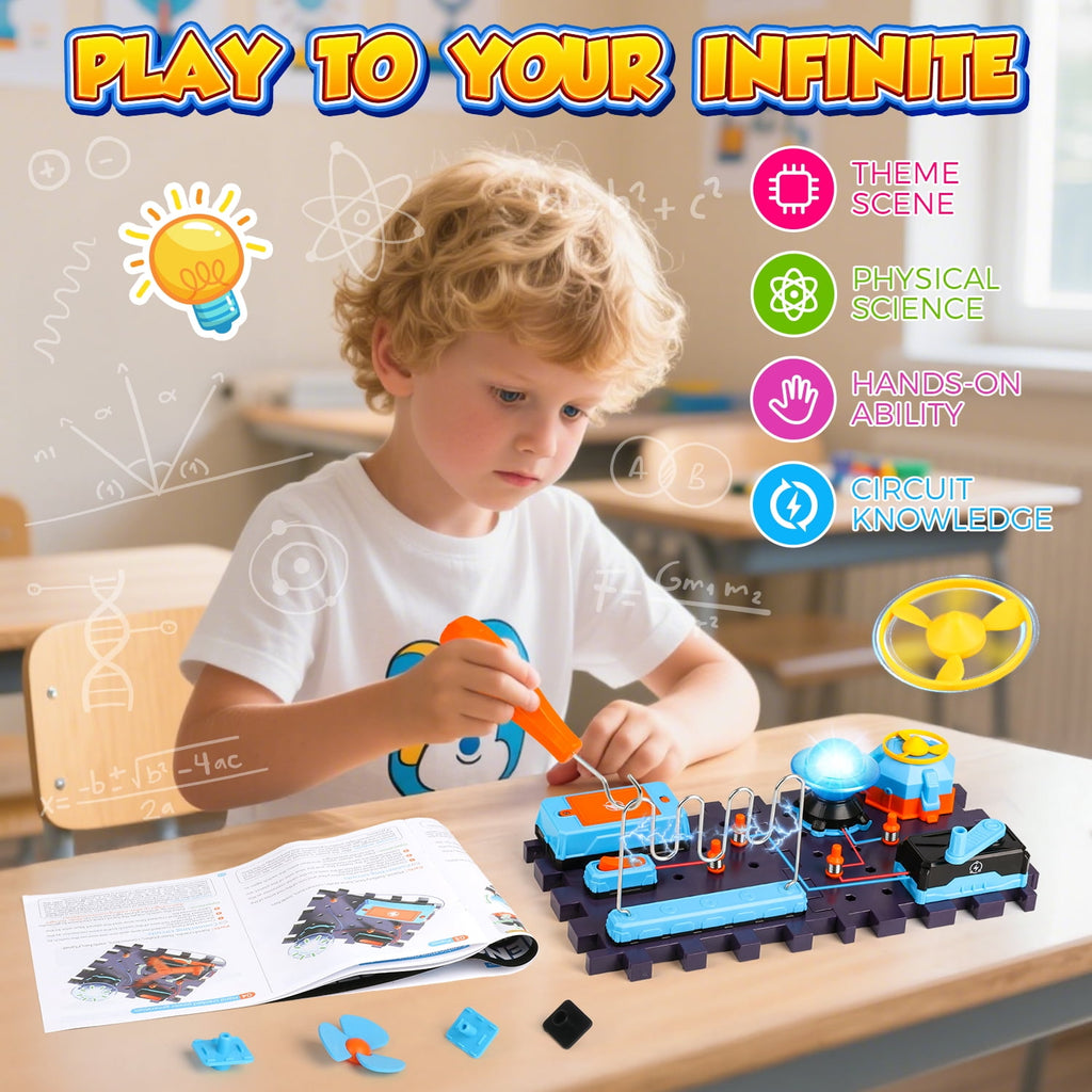 UUSUOO Science Kits for Kids Age 8-12,DIY Electronics Exploration Kit,
