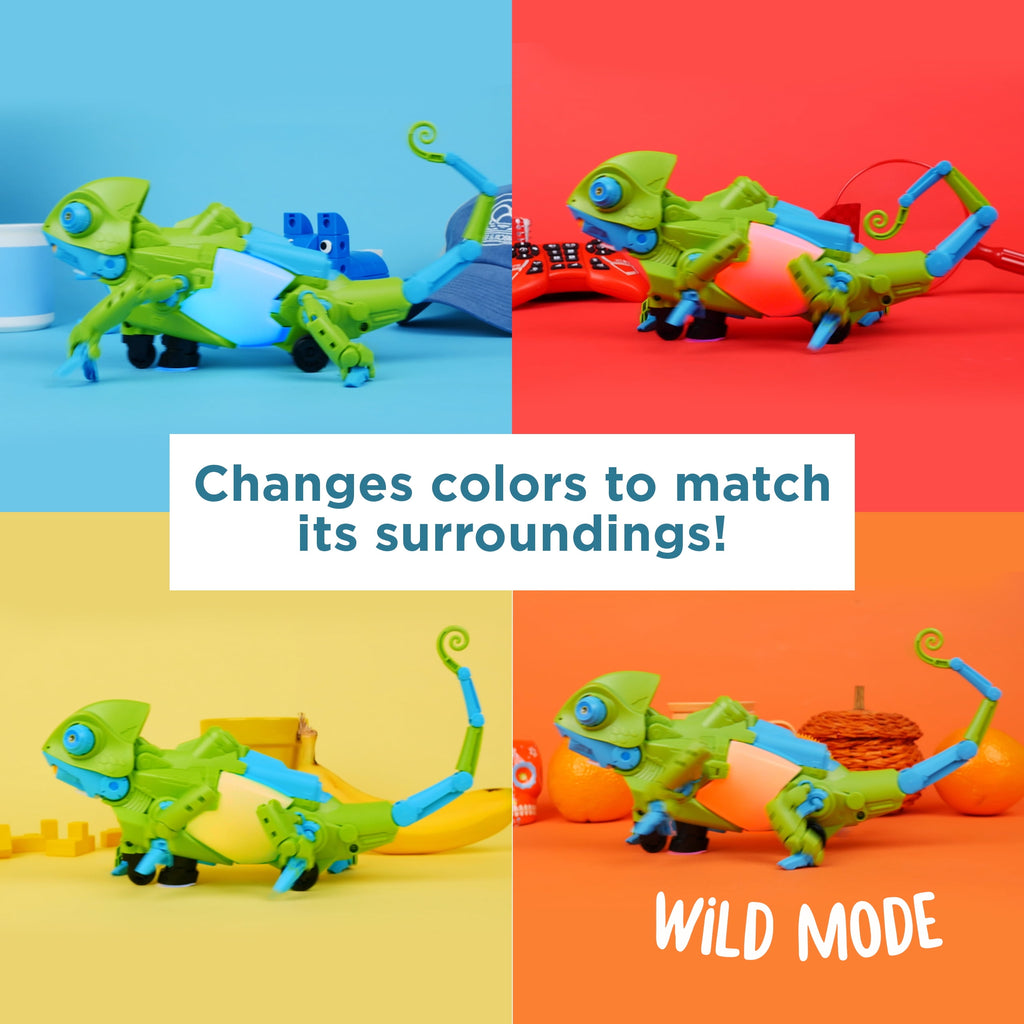 Thames & Kosmos, My Robotic Pet, Coding Chameleon STEM Kit, Science Se