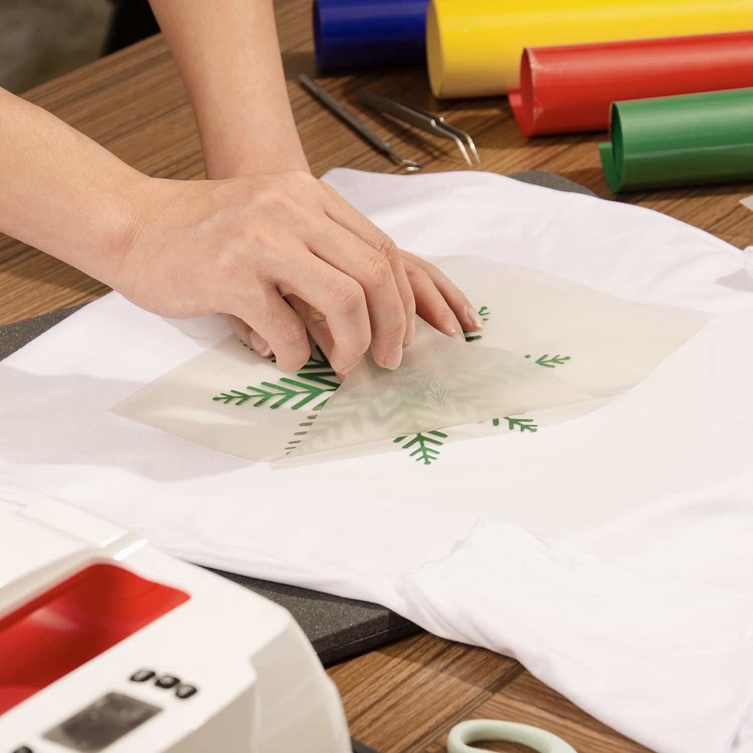 Heat Press Mat, 13" x 17" for Cricut Easypress, Double Sided Insulatio
