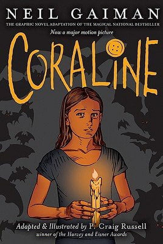 Coraline Graphic Novel: A Graphic Novel, (Paperback)