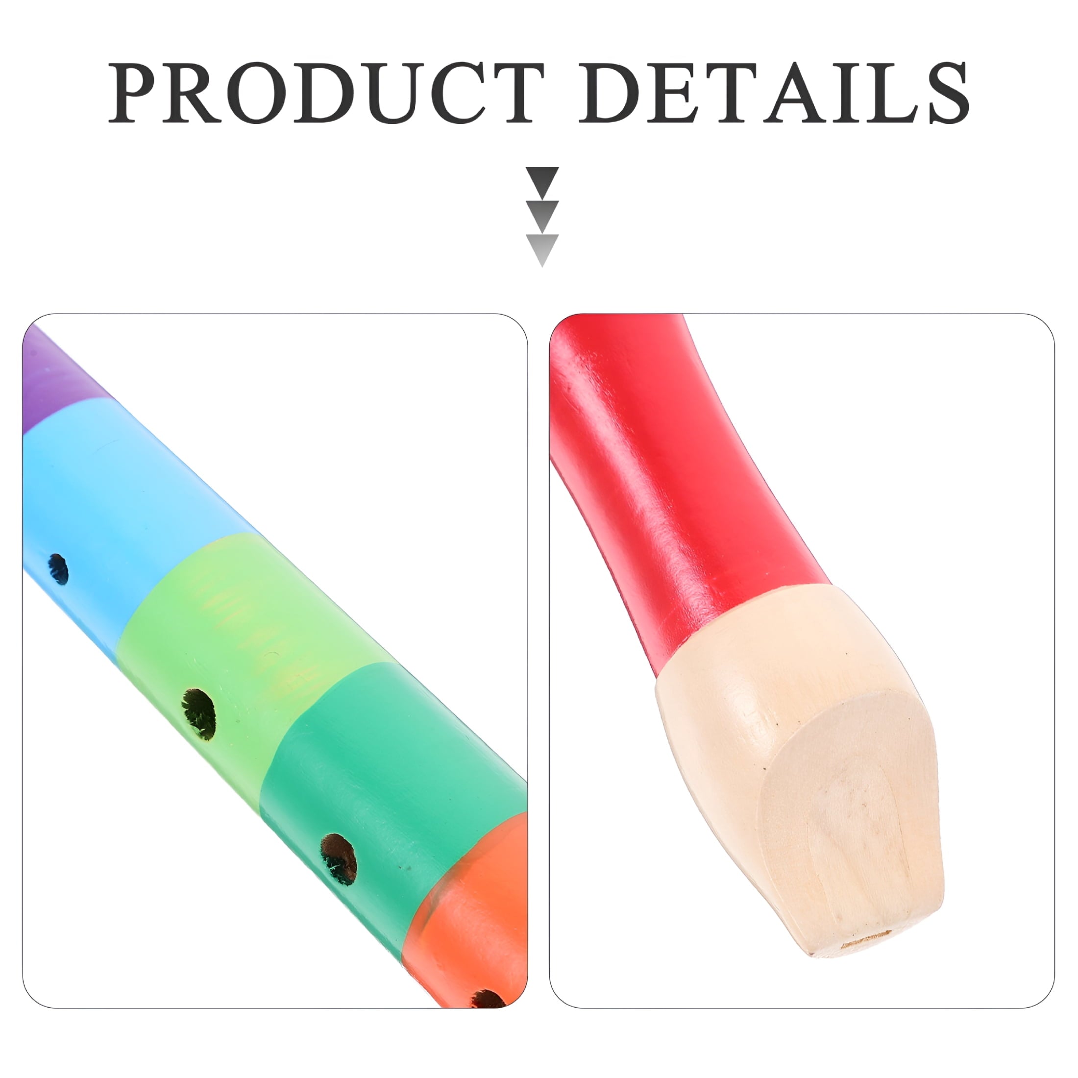 SEPTRIO 8 Hole Musical Instruments Recorder Instrument Wood Recorder D