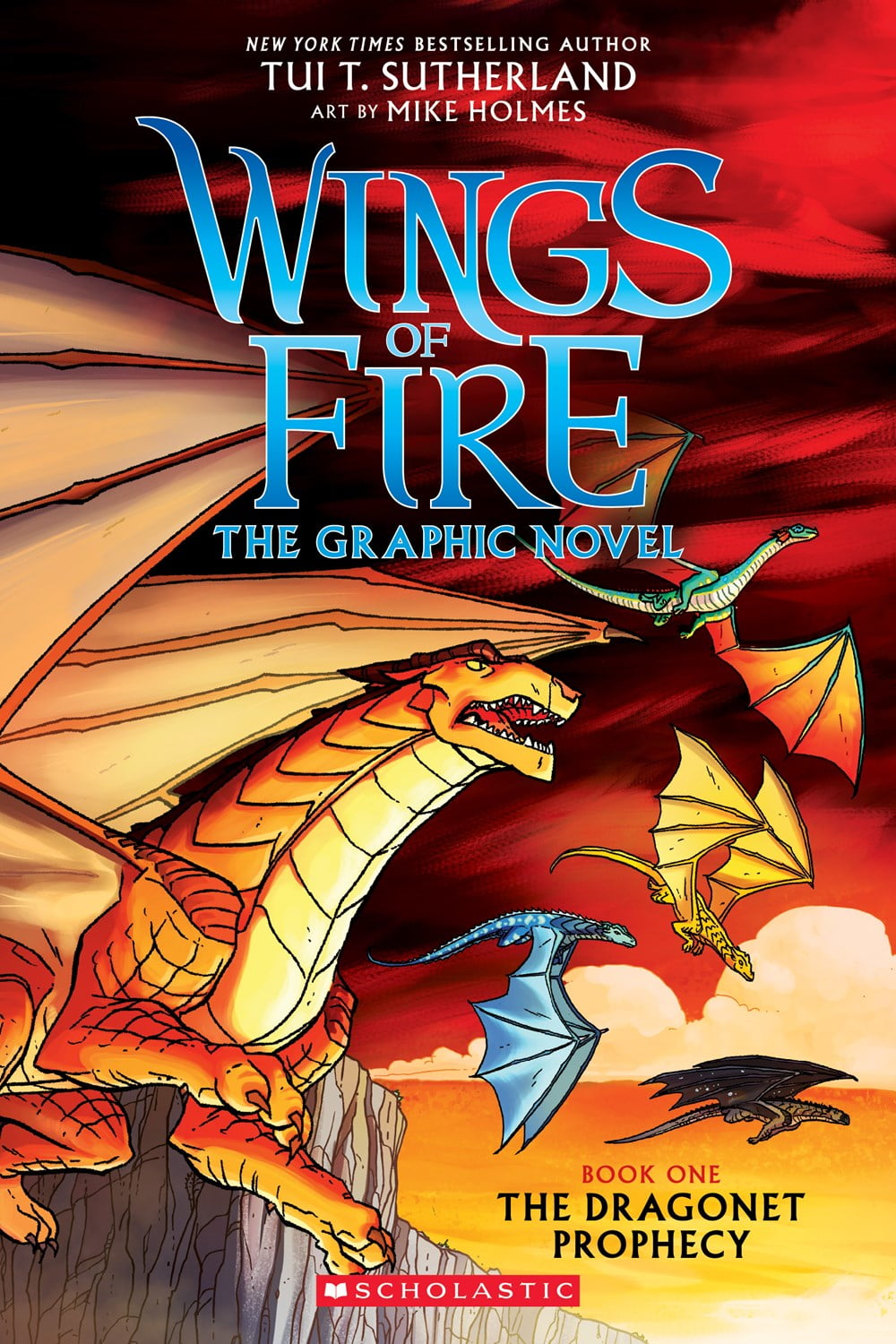 Wings of Fire Graphic Novels Series Set (Graphix Books 1-8)