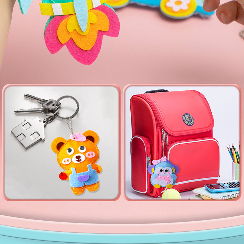 ToysYGift Sewing Kit for Kids Beginner Arts and Crafts, Make DIY Proje