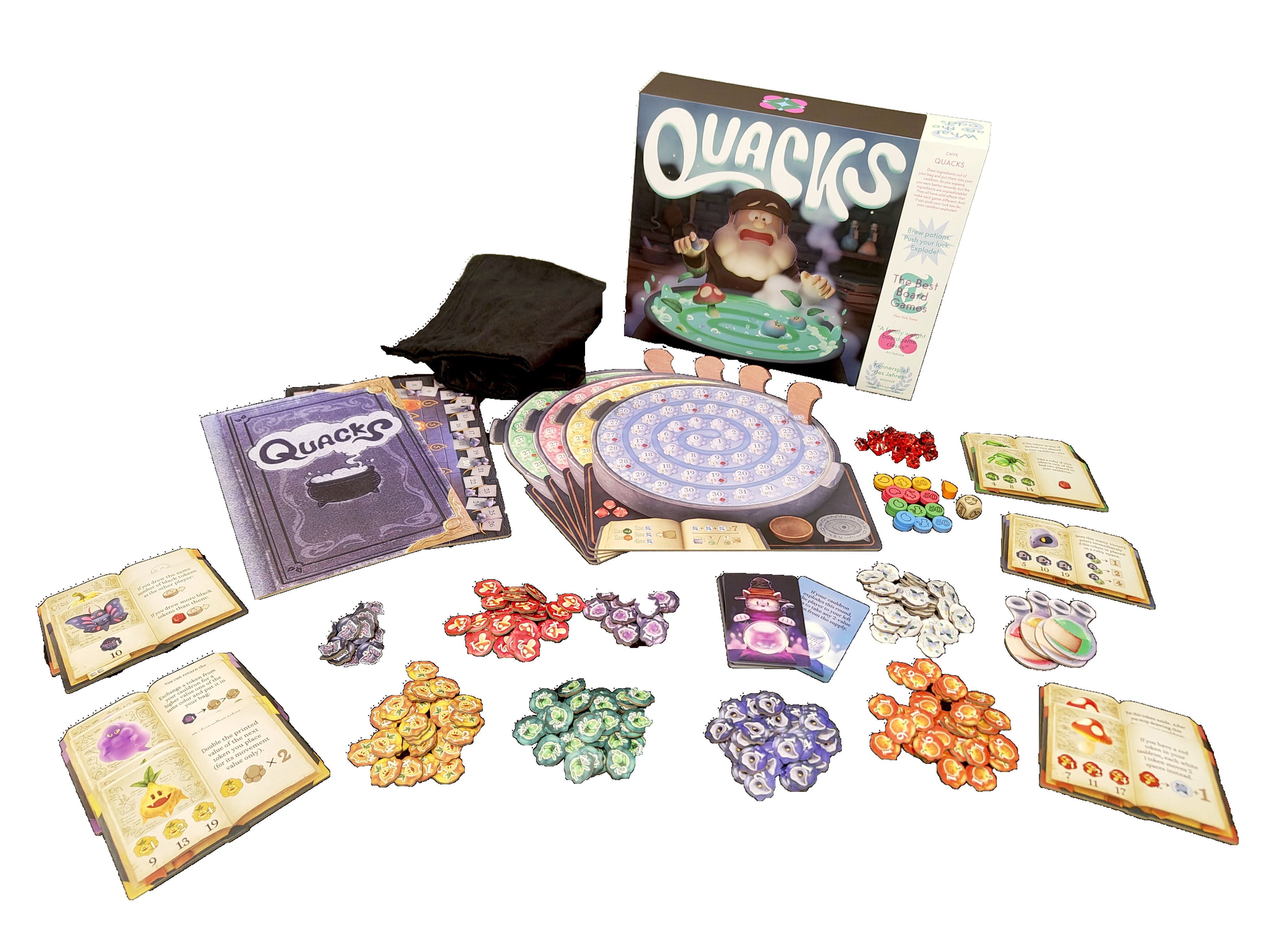 Quacks Family Board Game for Ages 10+, from Asmodee
