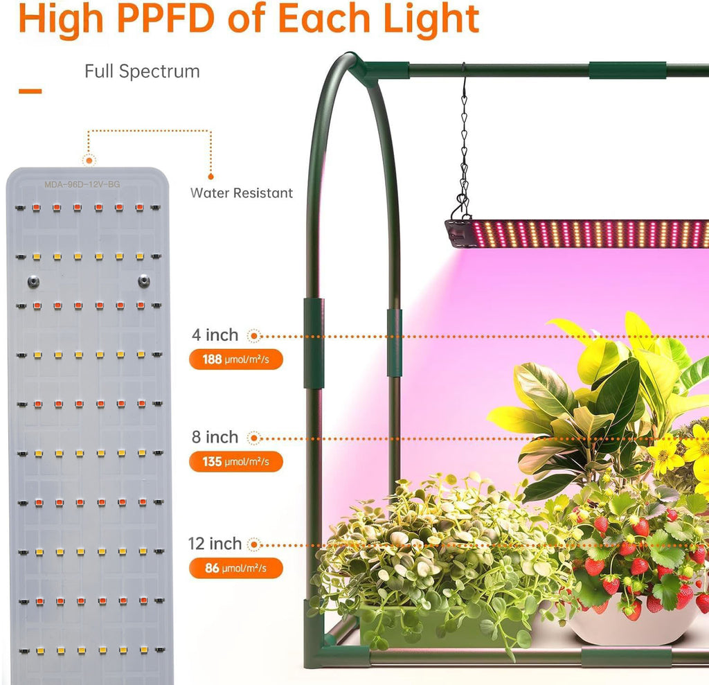 Mini Greenhouse Indoor with Grow Light, Small Tabletop Greenhouses Kit
