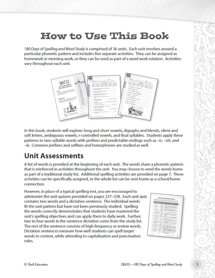 180 Days™: Practice Workbooks for Fourth Grade: Reading 2nd Edition,