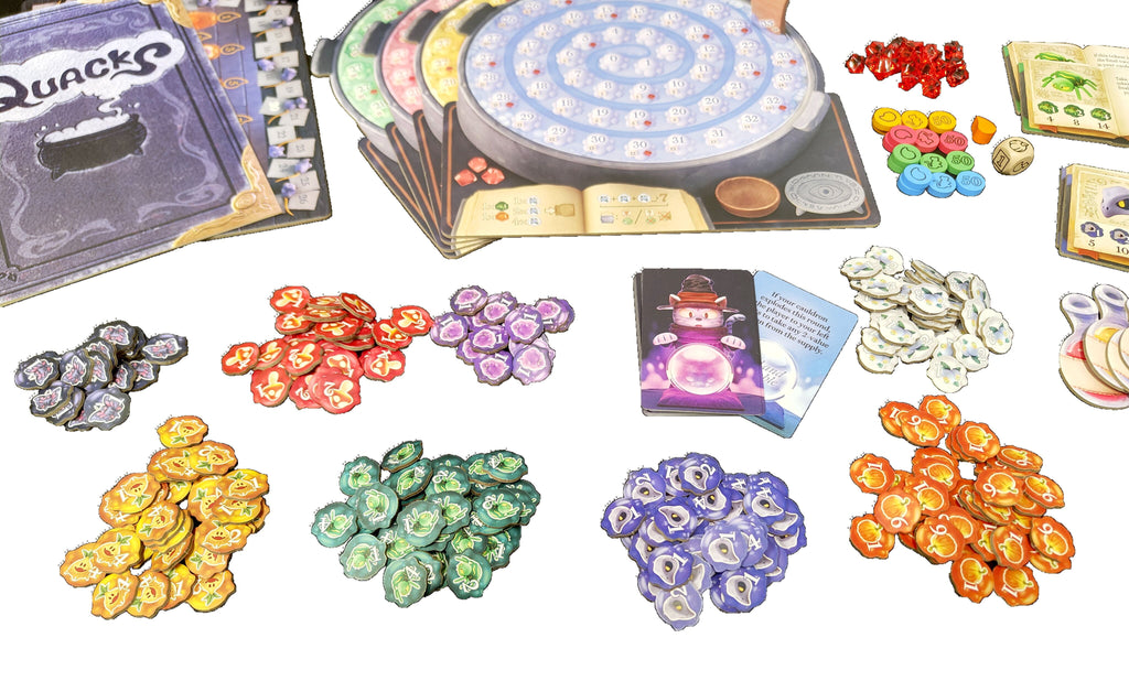 Quacks Family Board Game for Ages 10+, from Asmodee