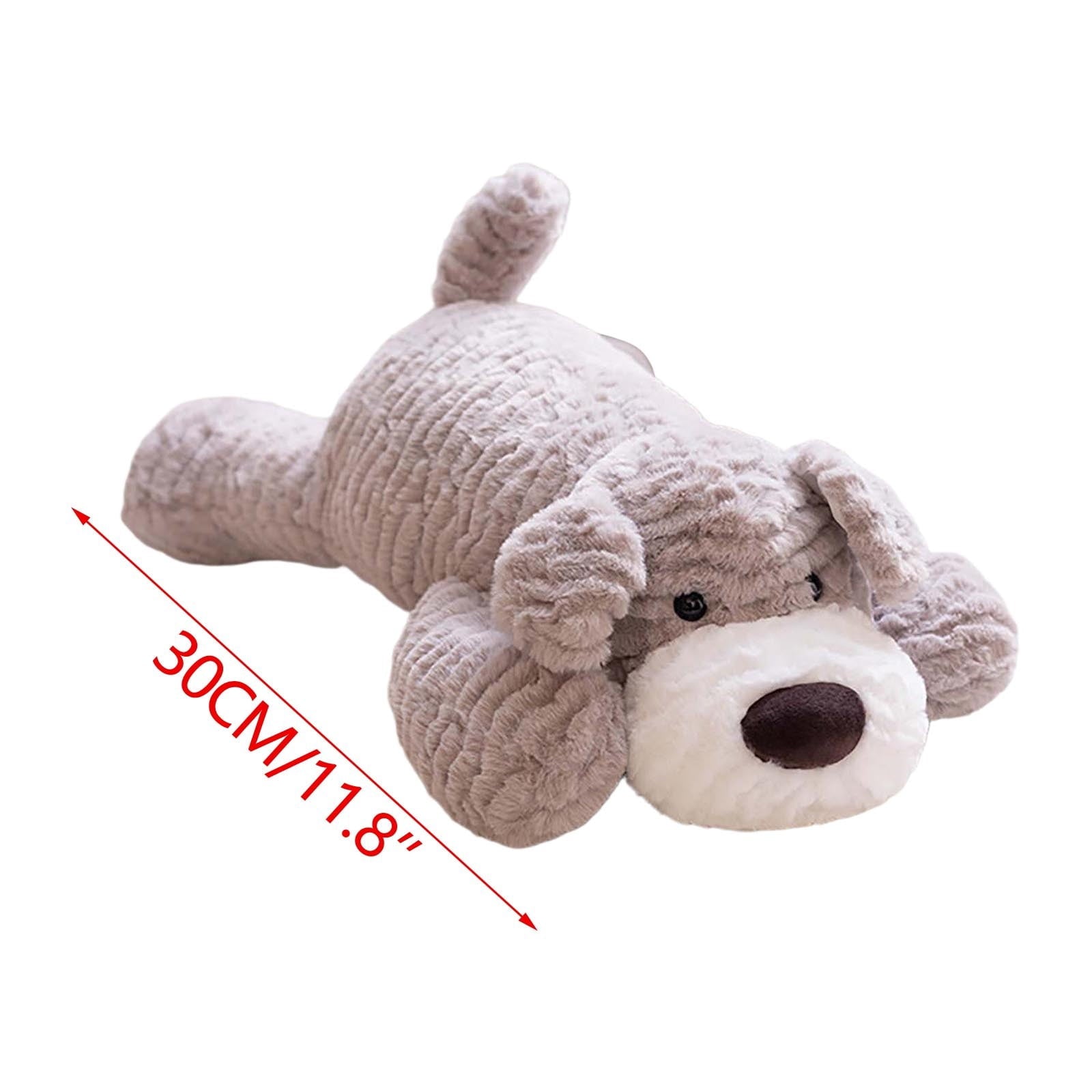 Plush Dog Toy 11.8 inch – Weighted Stuffed Animal Dog– Ultra-Soft