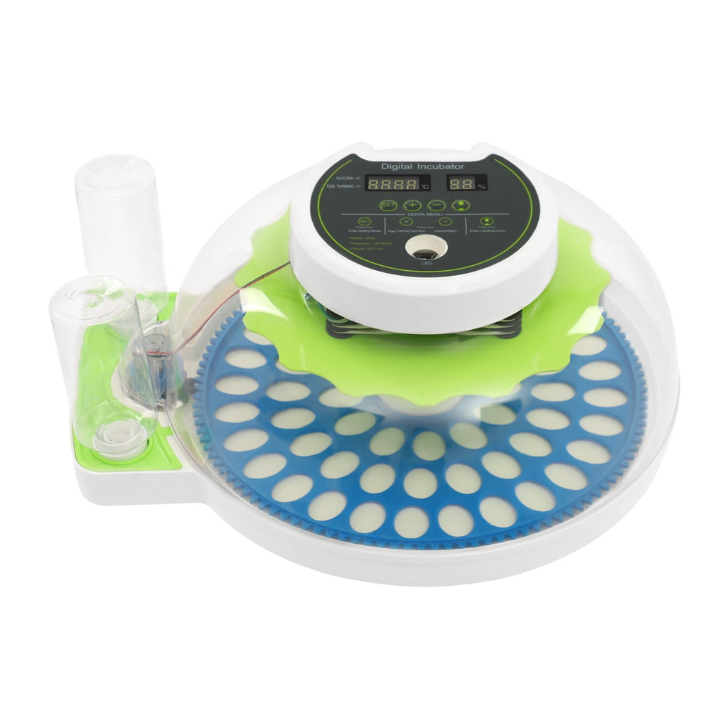 ToppiJoy 60 Quail Egg Incubator with LED Display & LED Light, 50-104°