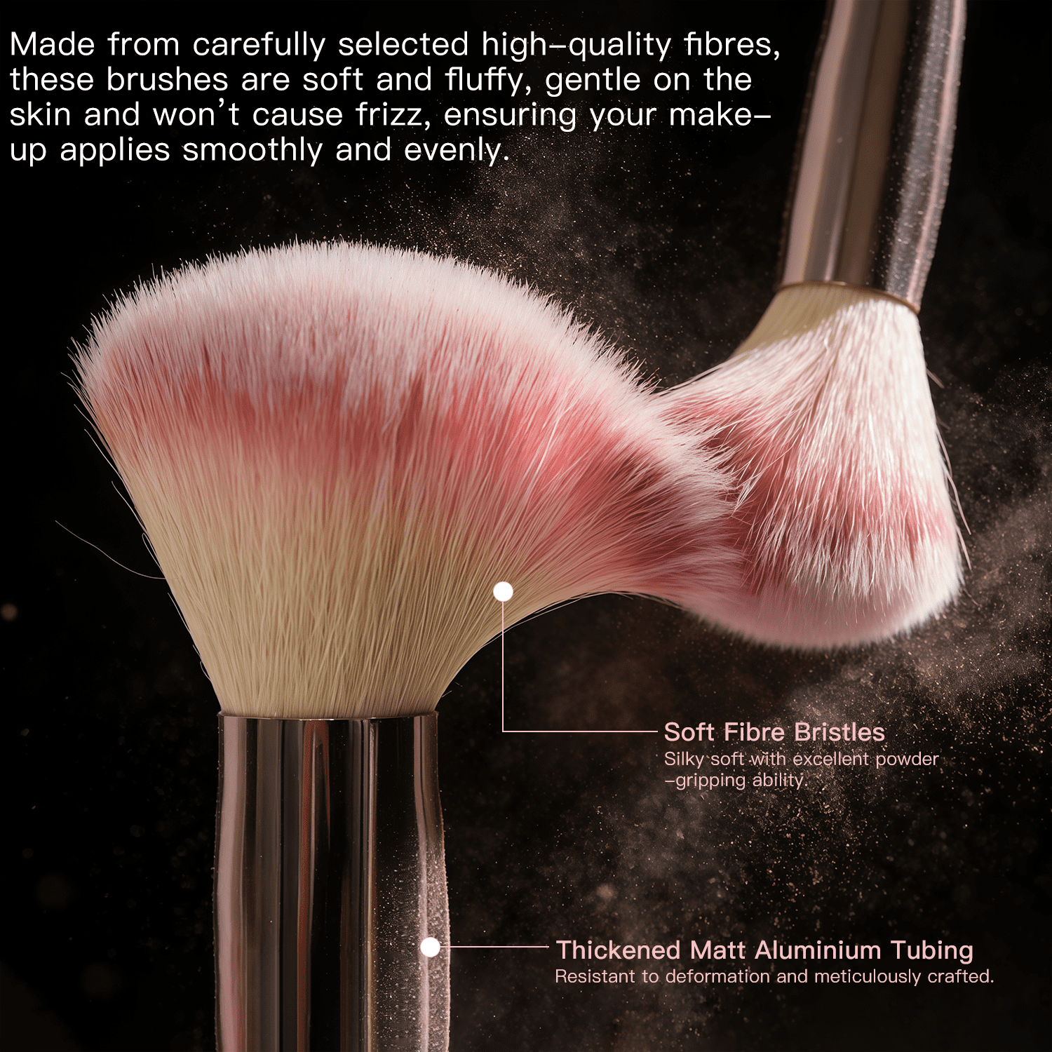 42Pcs Professional Makeup Brush Set, All-in-One Makeup Kit with Sponge