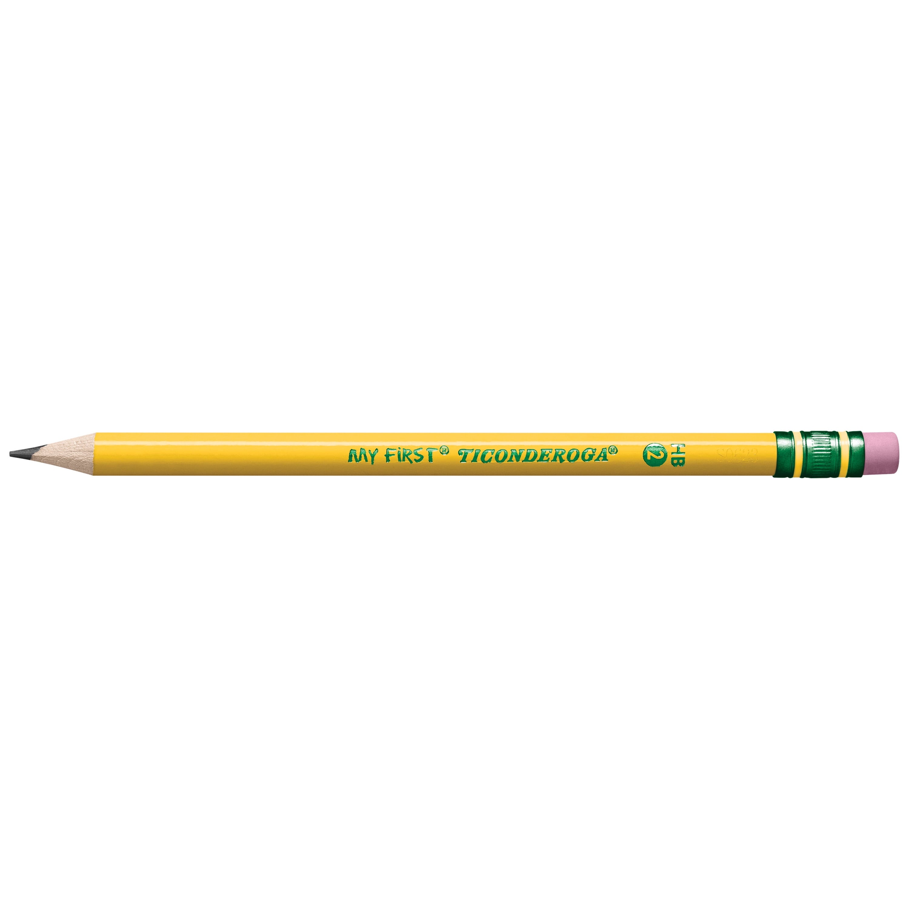 Dixon Ticonderoga Number 2 My First Beginner Pencil, Jumbo, Yellow Bar