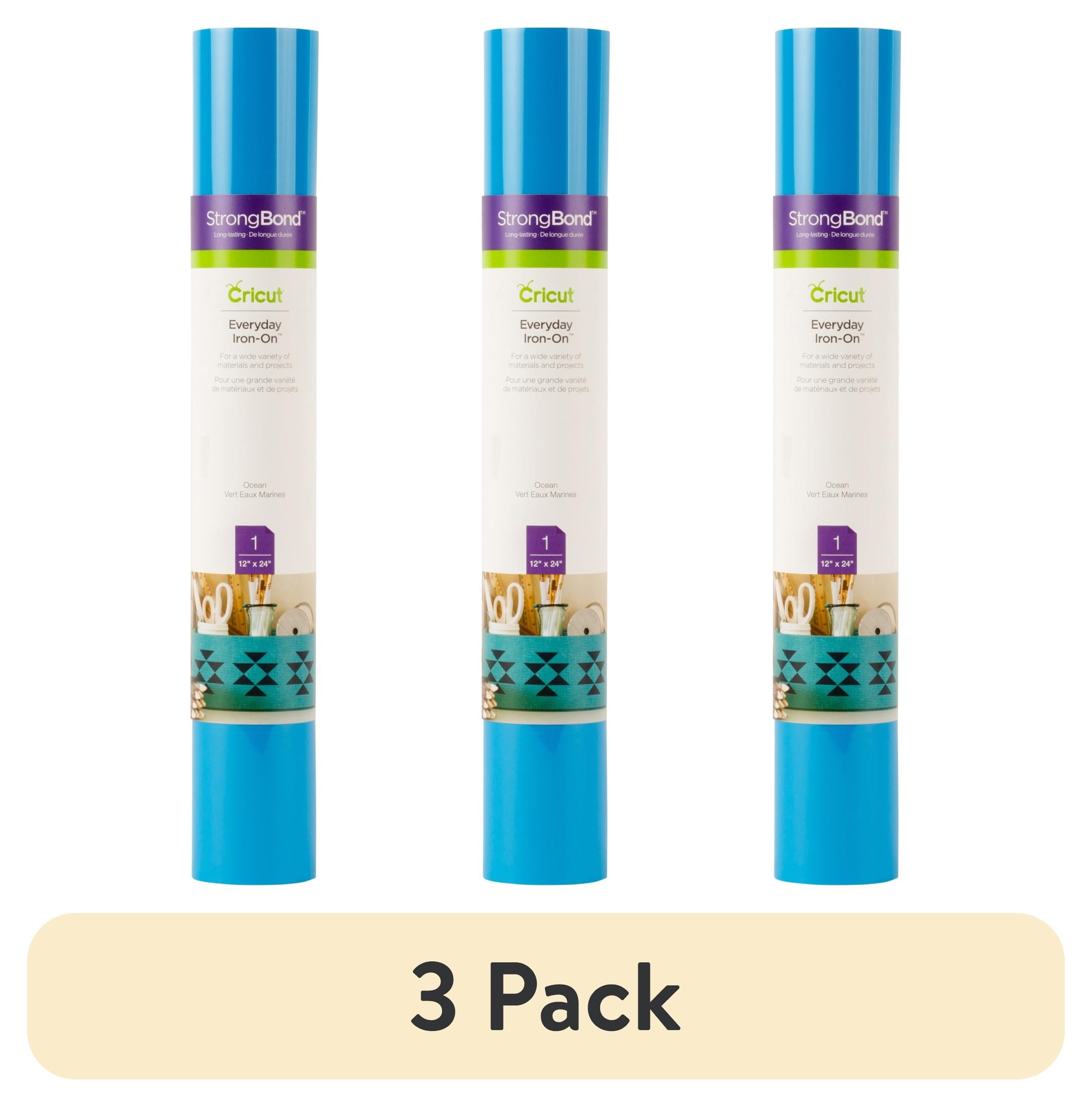 Cricut Iron-On (2 ft), Cornflower Blue, 12 x24, Roll