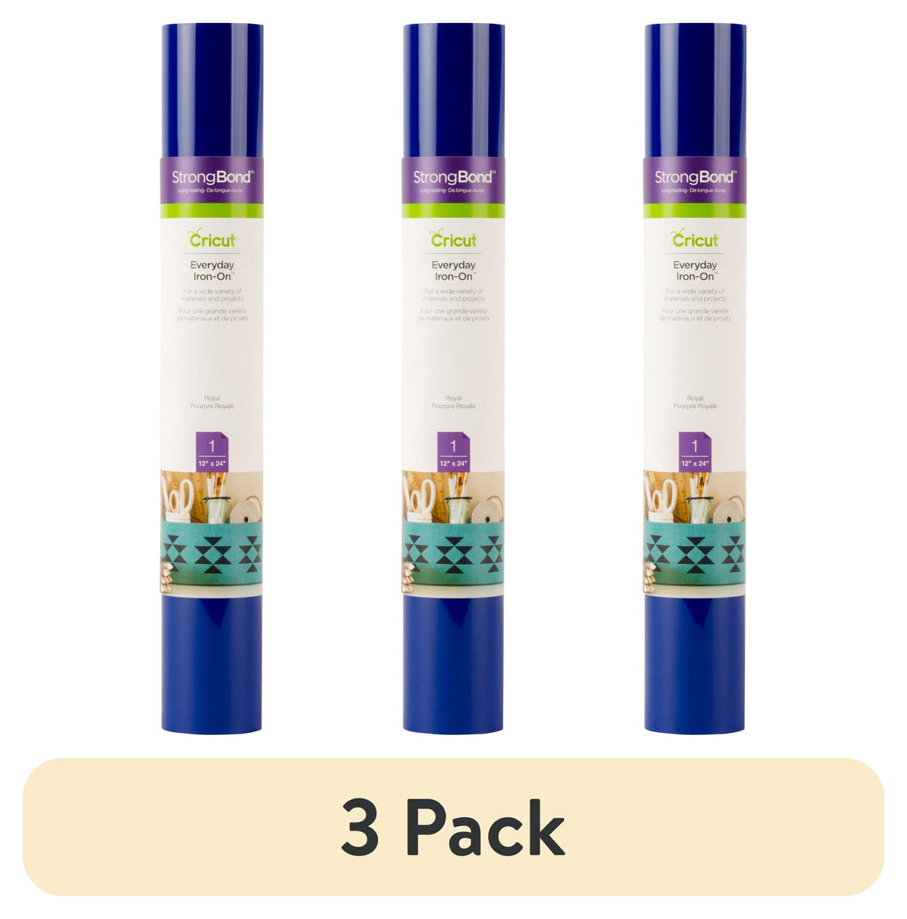 Cricut Iron-On (2 ft), Cornflower Blue, 12 x24, Roll