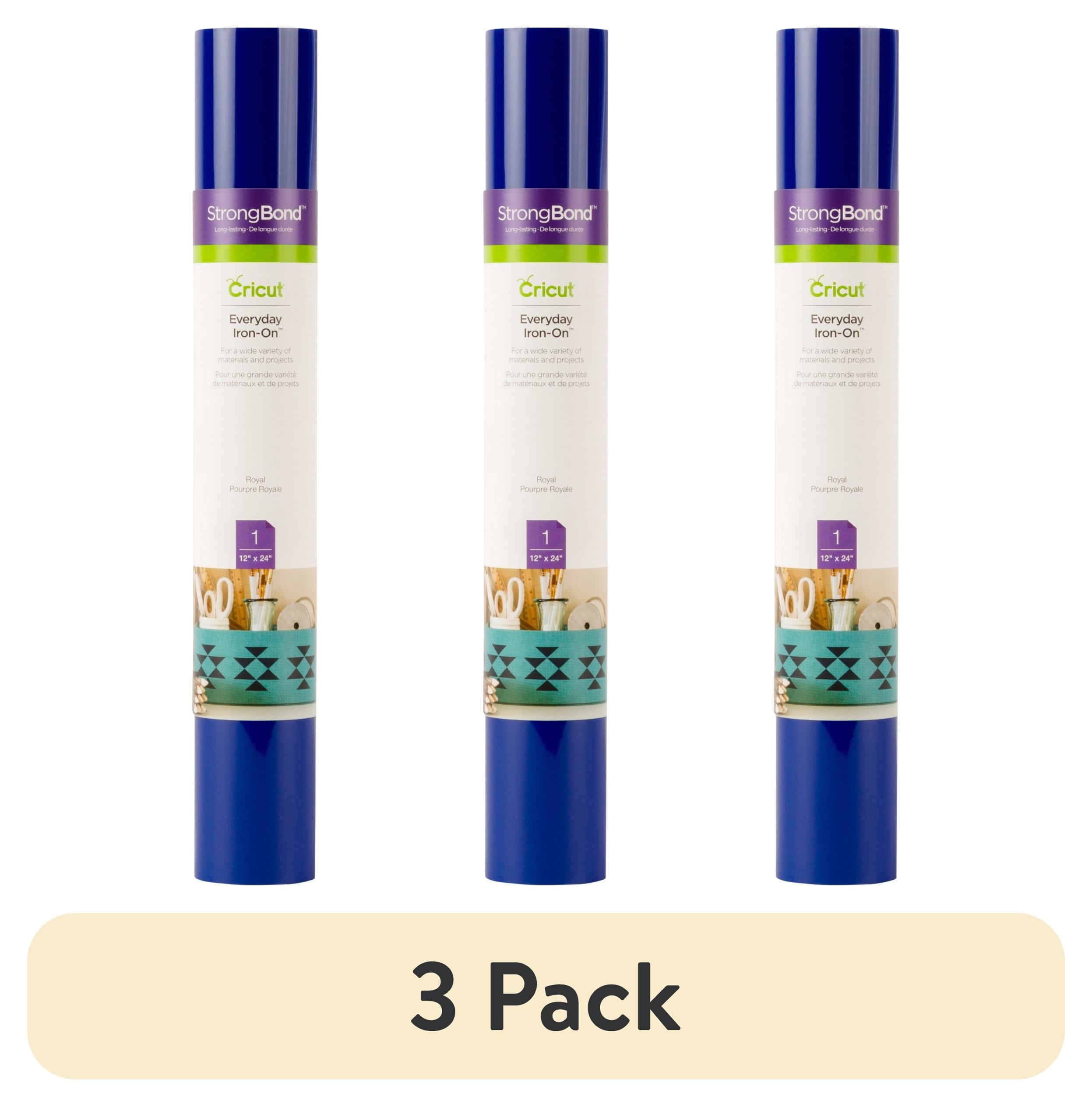 Cricut Iron-On (2 ft), Cornflower Blue, 12 x24, Roll