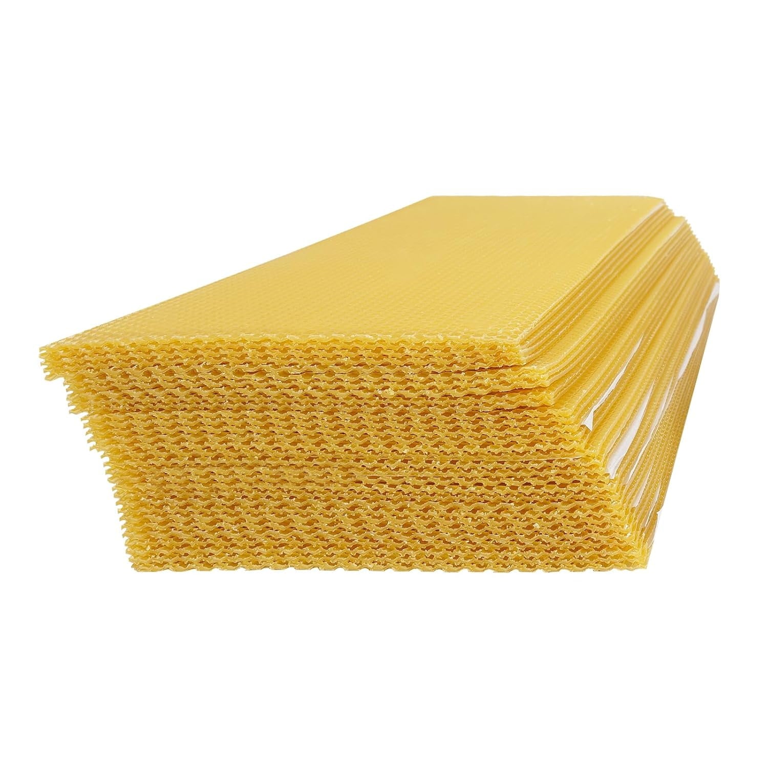 30 PCS Pure Beeswax Hive Frames, Beehive Bee Frames Waxed Foundation,