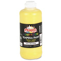 Prang Ready-to-Use Tempera Paint, Yellow, 16 oz Dispenser-Cap Bottle