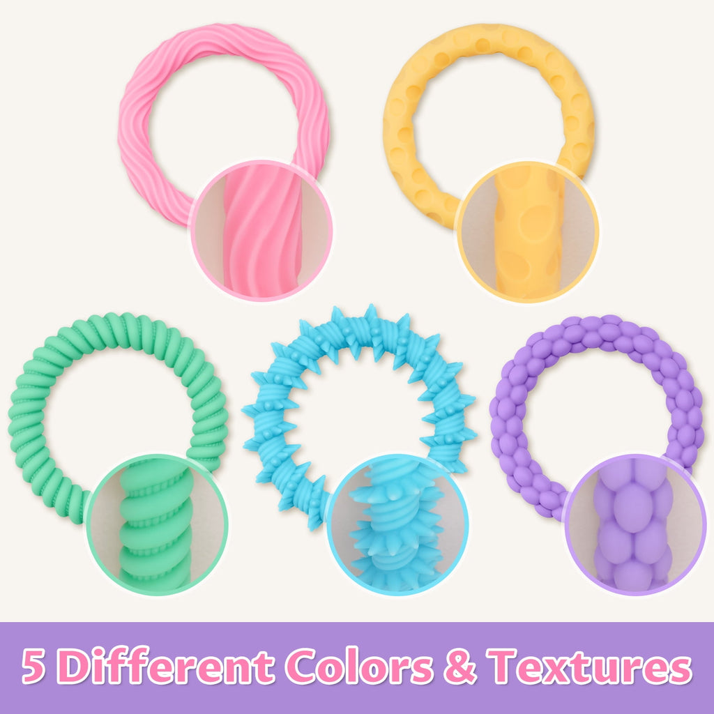 5-Pack Stretchy Bracelet Fidget