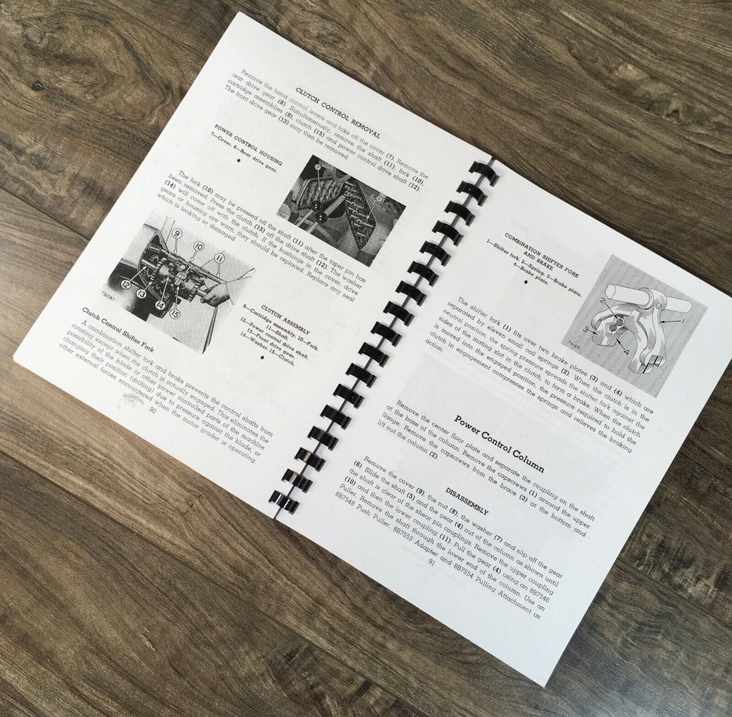 CATERPILLAR 12 MOTOR GRADER SERVICE PARTS MANUAL SET REPAIR SHOP BOOK