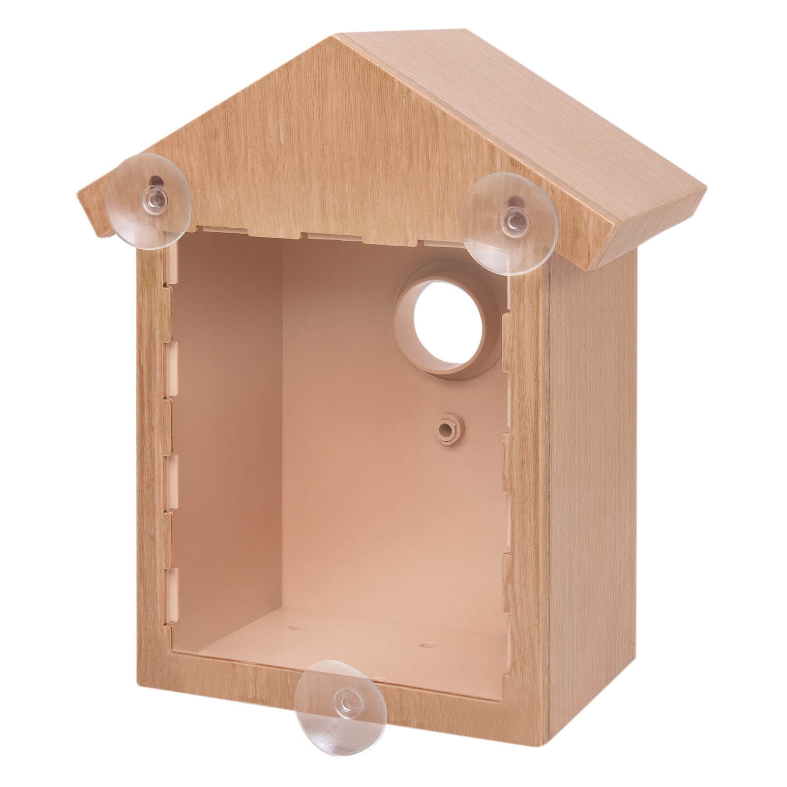 Window Birdhouse Paint Kit, DIY Clear Bird House With Suction Cups, Wo