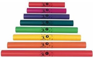 1-3/4" BoomWhackers Percussion Tube Set polyurethane plastic Set of 8