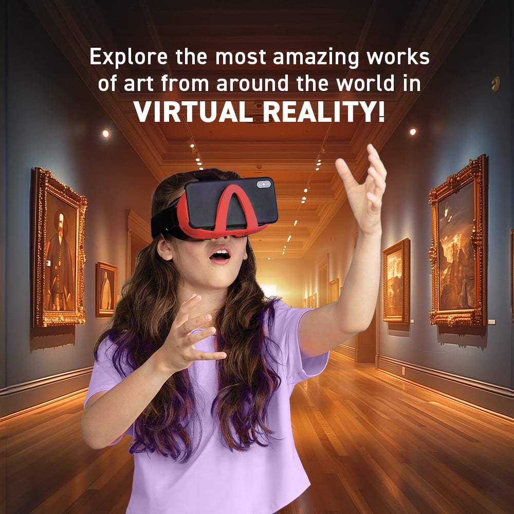 Abacus Brands VR World Art with DK Book, Science Kit for Kids, STEM To