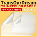 TransOurDream 35 Pack PTFE Teflon Paper 16×11.7" 20 Sheets and Teflon