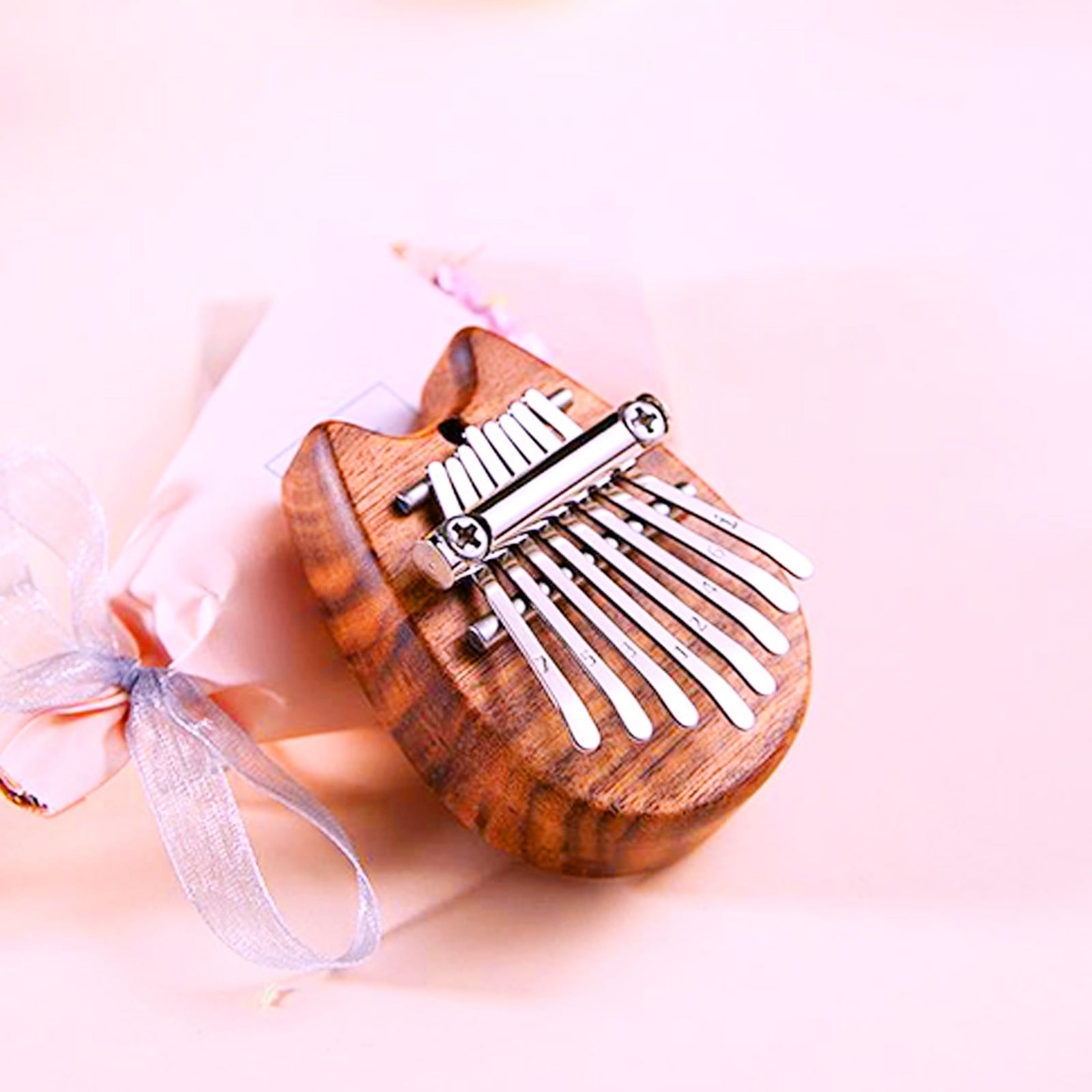 Twfbrm Baby Learning Playsets 8 Key Kalimba Exquisite Finger Thumb Pia
