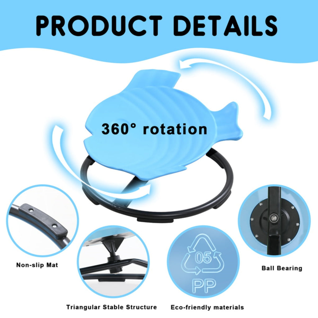 Sensory Spinning Chair - blue