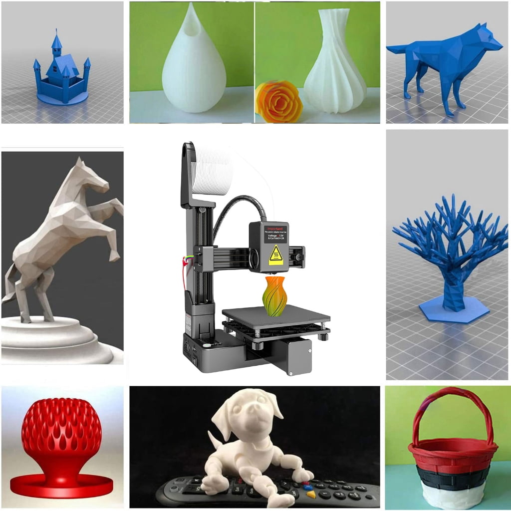 Small 3D Printer Designed For Home Education And Hobbyists Featuring S