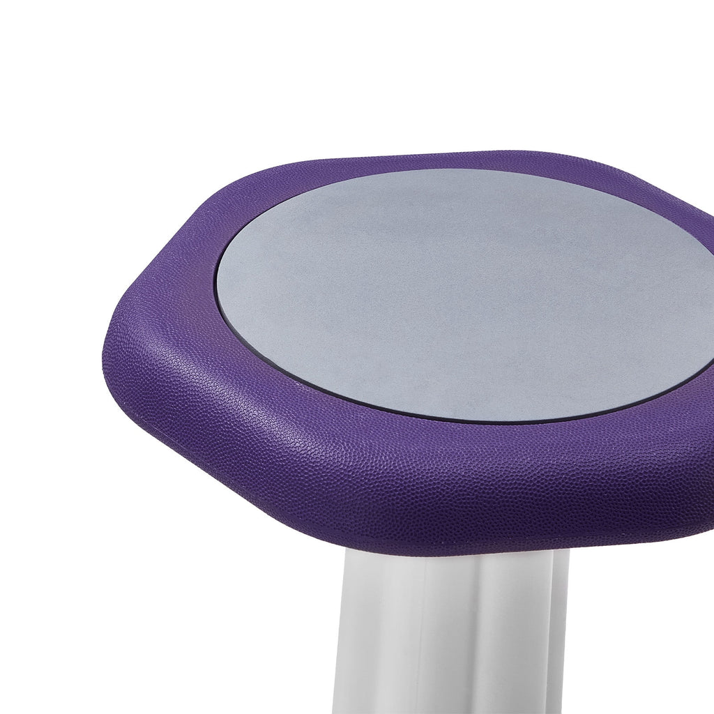 Kids Active Wobble Chair with Sponge Cushion, Age 7-14, Purple | Impro