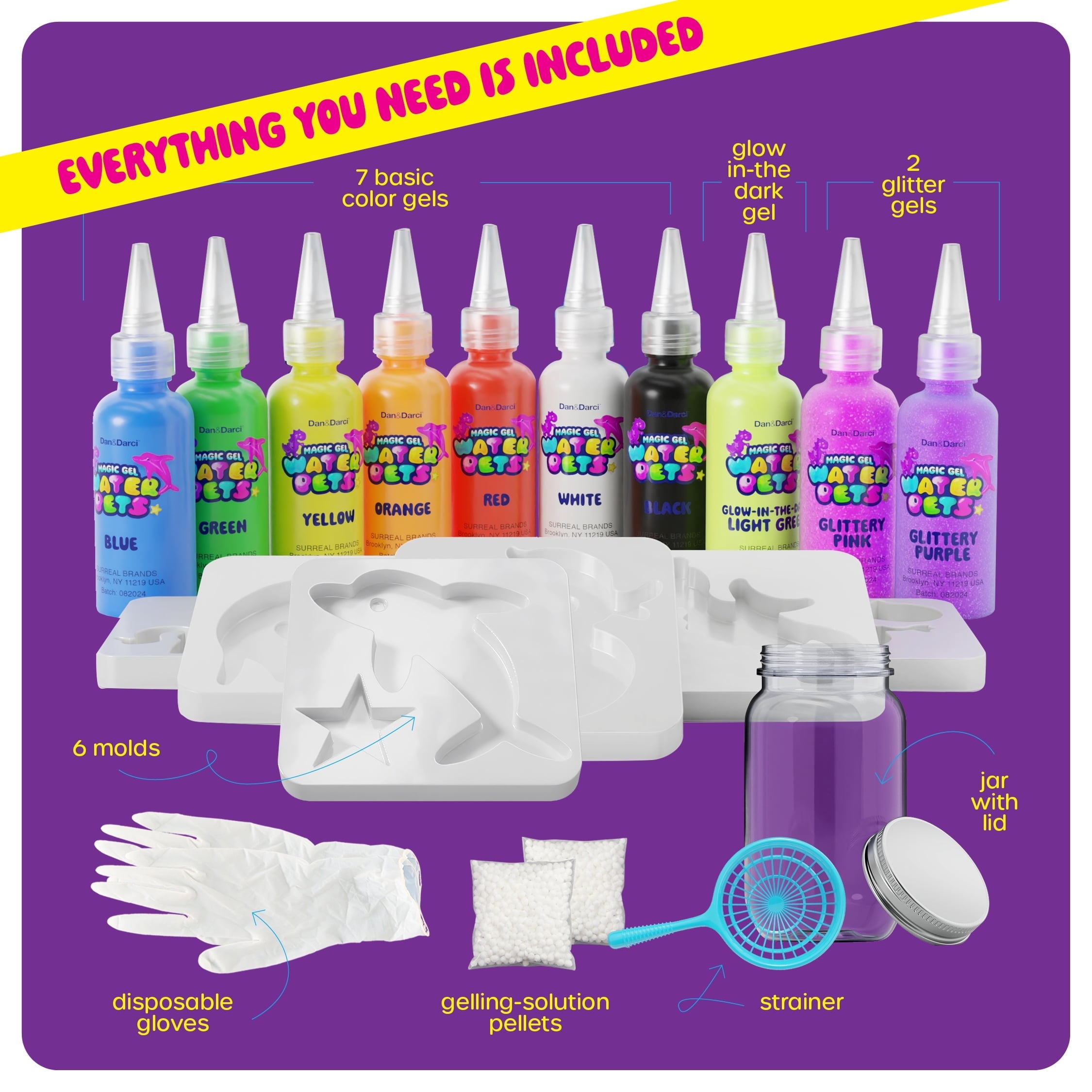 Water Pets for Kids - Aqua Fairy Gel Kit - DIY Easter Fun Craft for Ki
