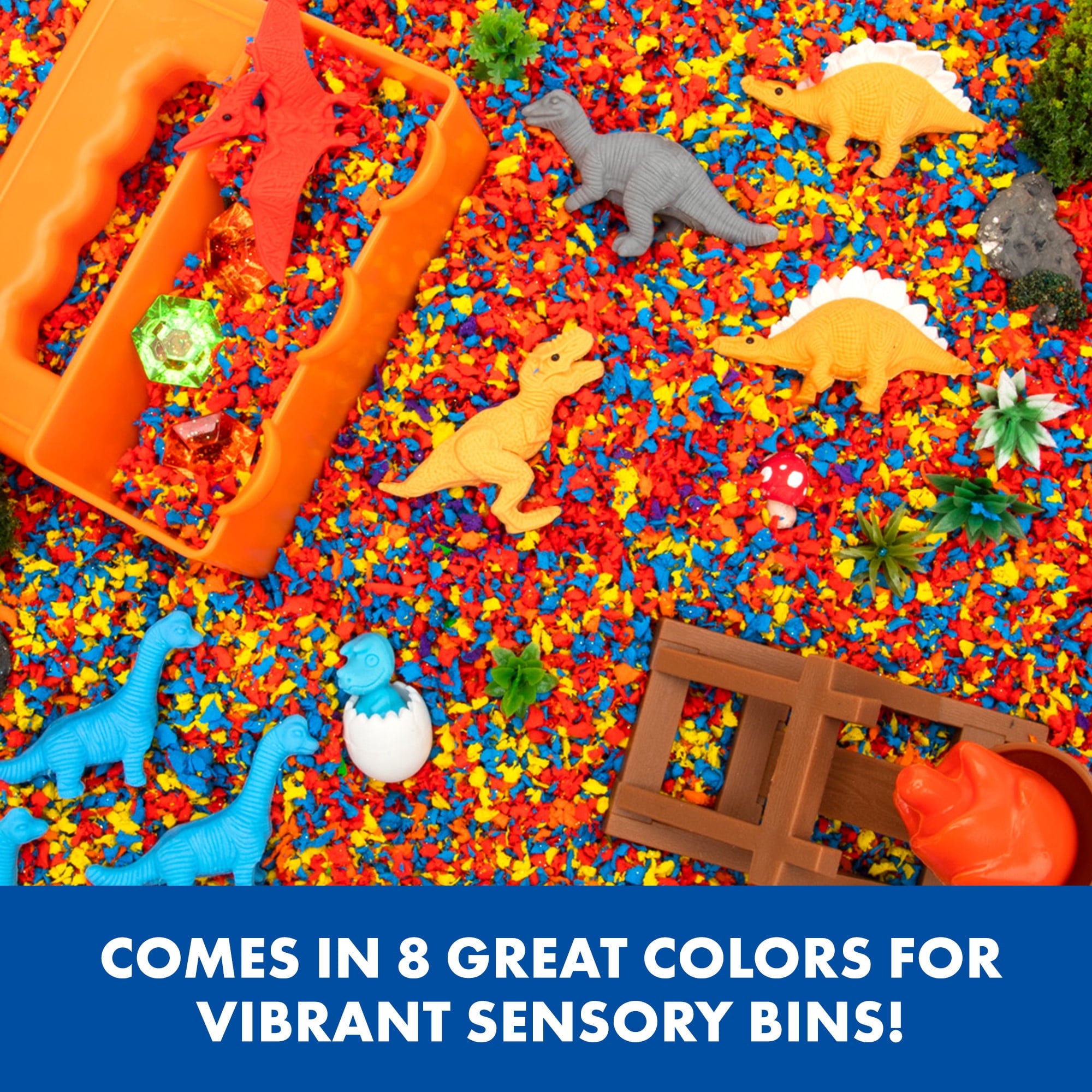 Pluffle® Mini 8 Pack, Sensory Bin Filler