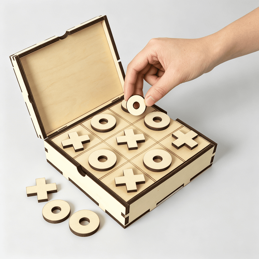 BESTSKY Wooden Board Games for Family Strategy Board Game