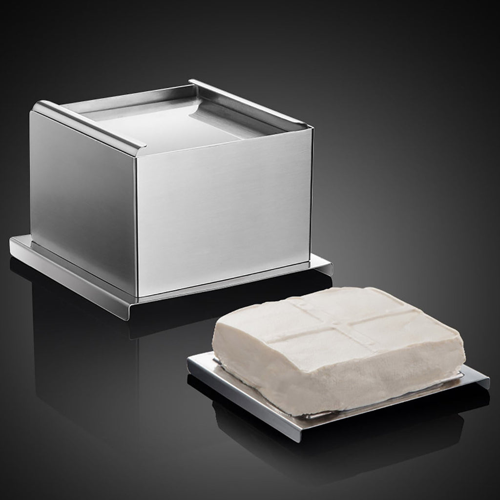 Stainless Steel Cheese Press and Curd Maker Kit with Mold for Homemade